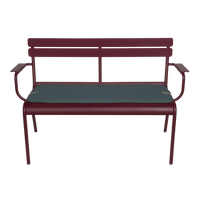 Color Mix Outdoor Bench Cushion, Night Blue