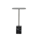 Bronze Lacquered Steel | Black Marble