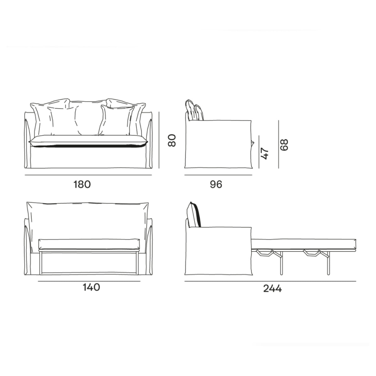 Ghost 13 Sofa Bed