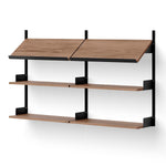 Walnut / black