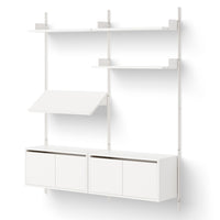 New Works Shelving With Cabinets
