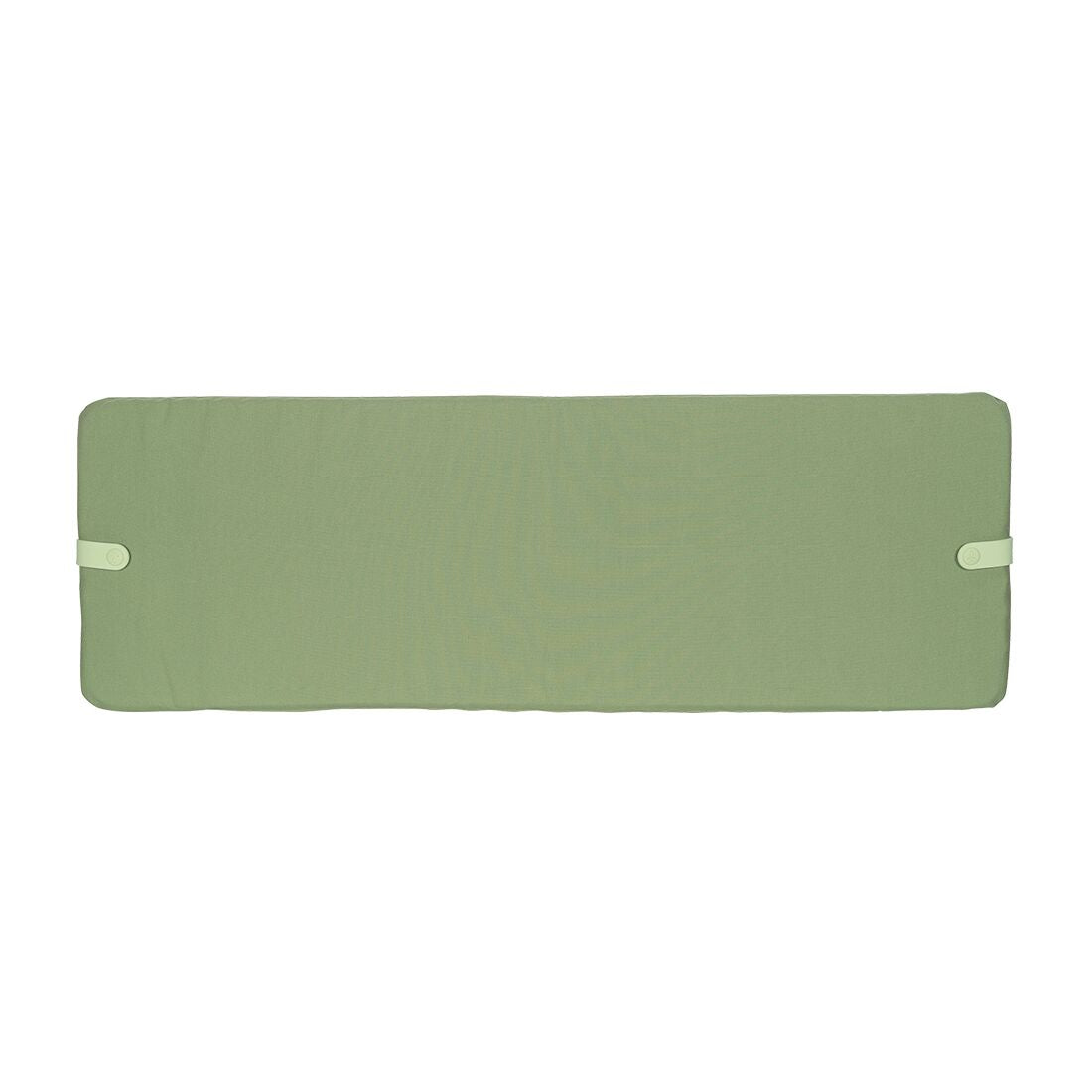 Color Mix Outdoor Bench Cushion, Eucalyptus Green