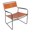 Bistro Folding Metal Chair, Honey