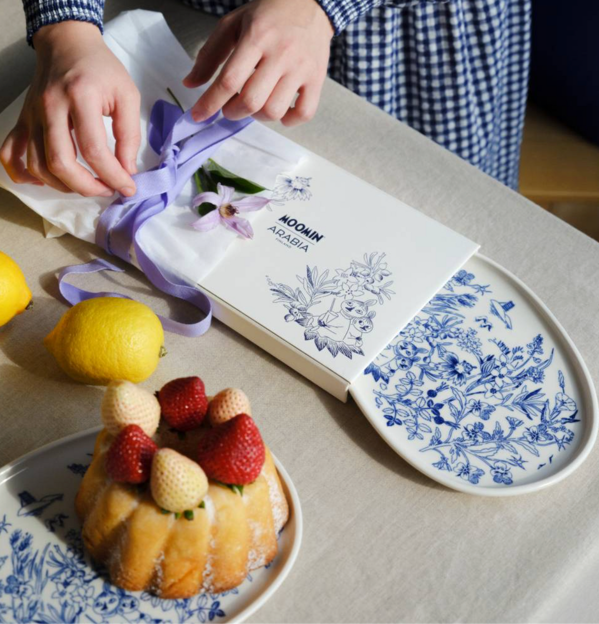 Moomin Haru Plate 17cm