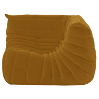 Togo Corner Seat, Phlox Fabric