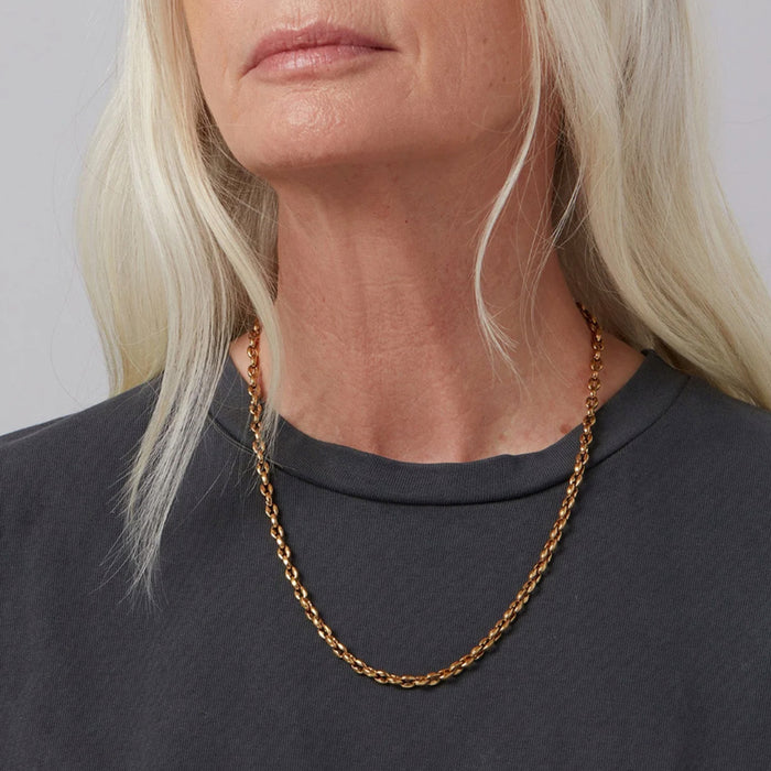 Dhani Chain Necklace, Gold