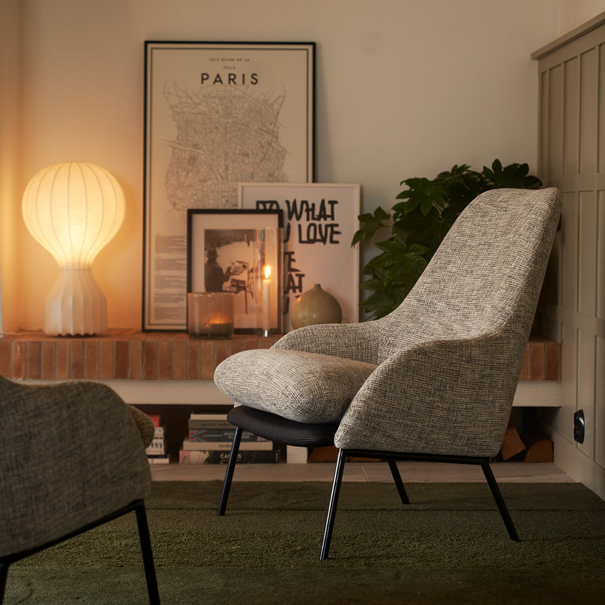 Holly Armchair, Mustard - Sits