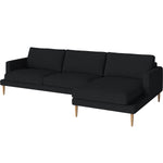 Left Chaise, Memory Anthracite