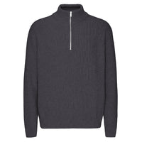 Merino Wool Quarter Zip Jumper