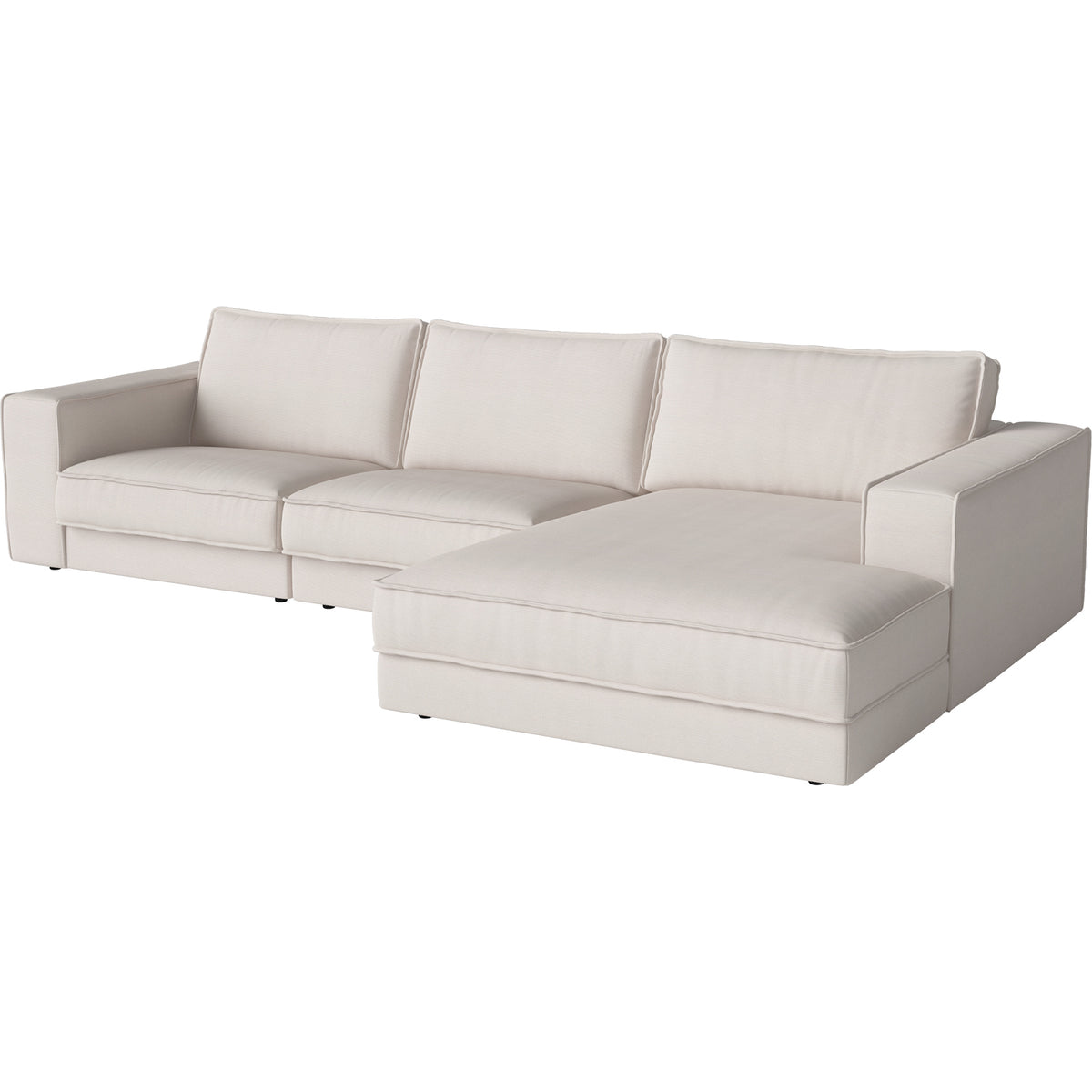 Noora Left Side Corner Sofa, Small Chaise