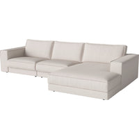 Noora Left Side Corner Sofa, Small Chaise