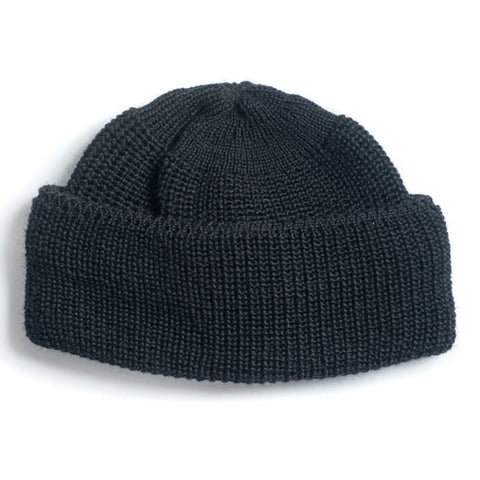 Wool Deck Hat, Black