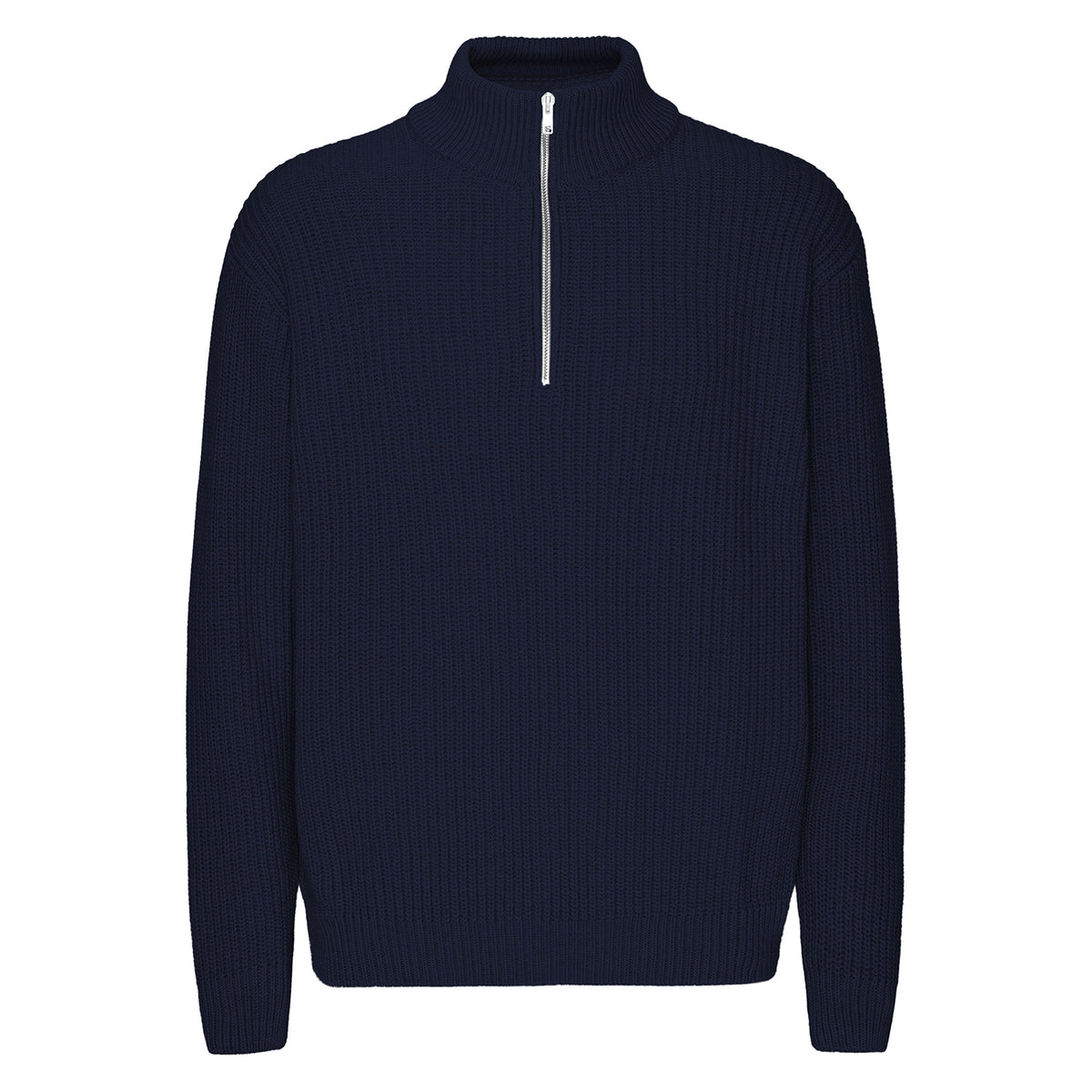 Merino Wool Quarter Zip Jumper