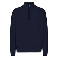 Merino Wool Quarter Zip Jumper