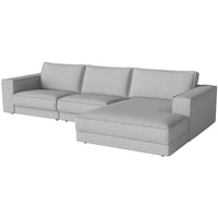 Noora Left Side Corner Sofa, Small Chaise