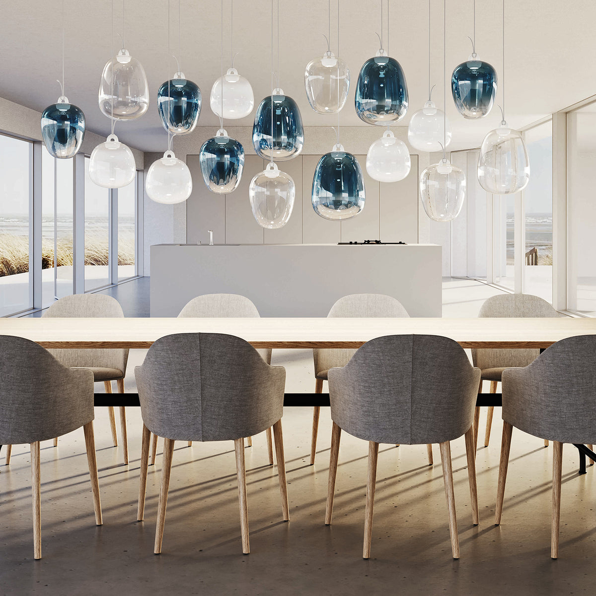 Obló Cluster Pendant Light, Small