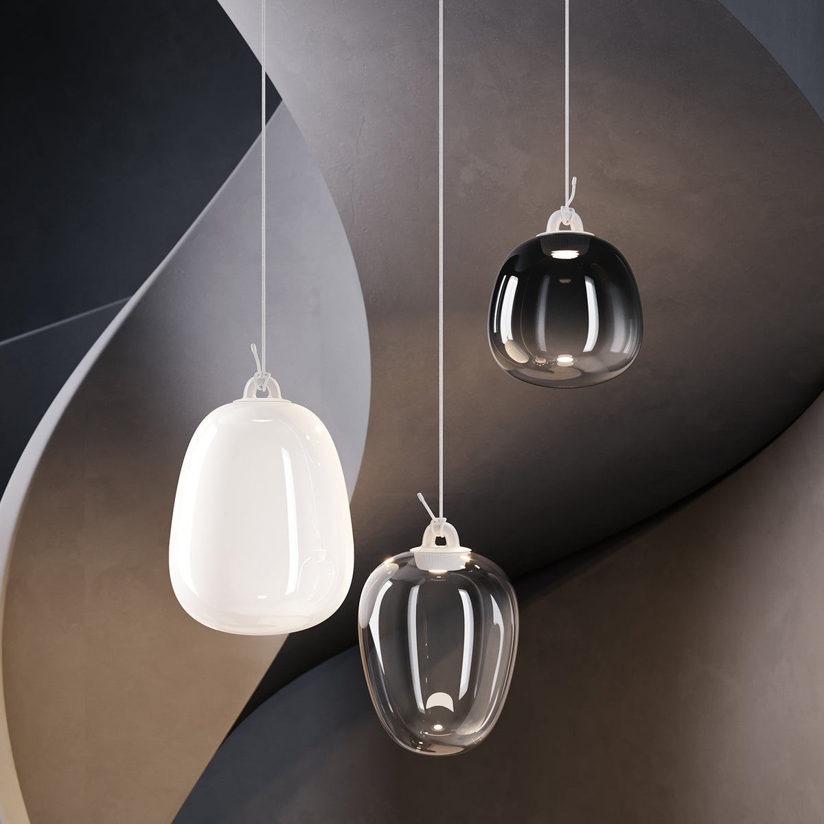 Obló Cluster Pendant Light, Small