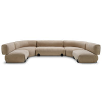 Simposio Sectional Sofa, Smile Fabric