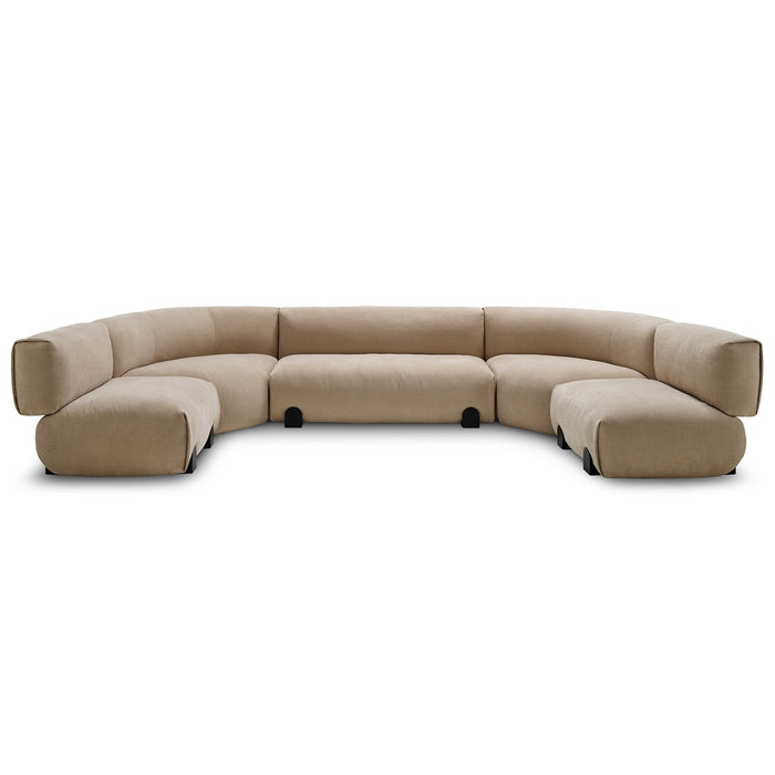 Simposio Sectional Sofa, Smile Fabric