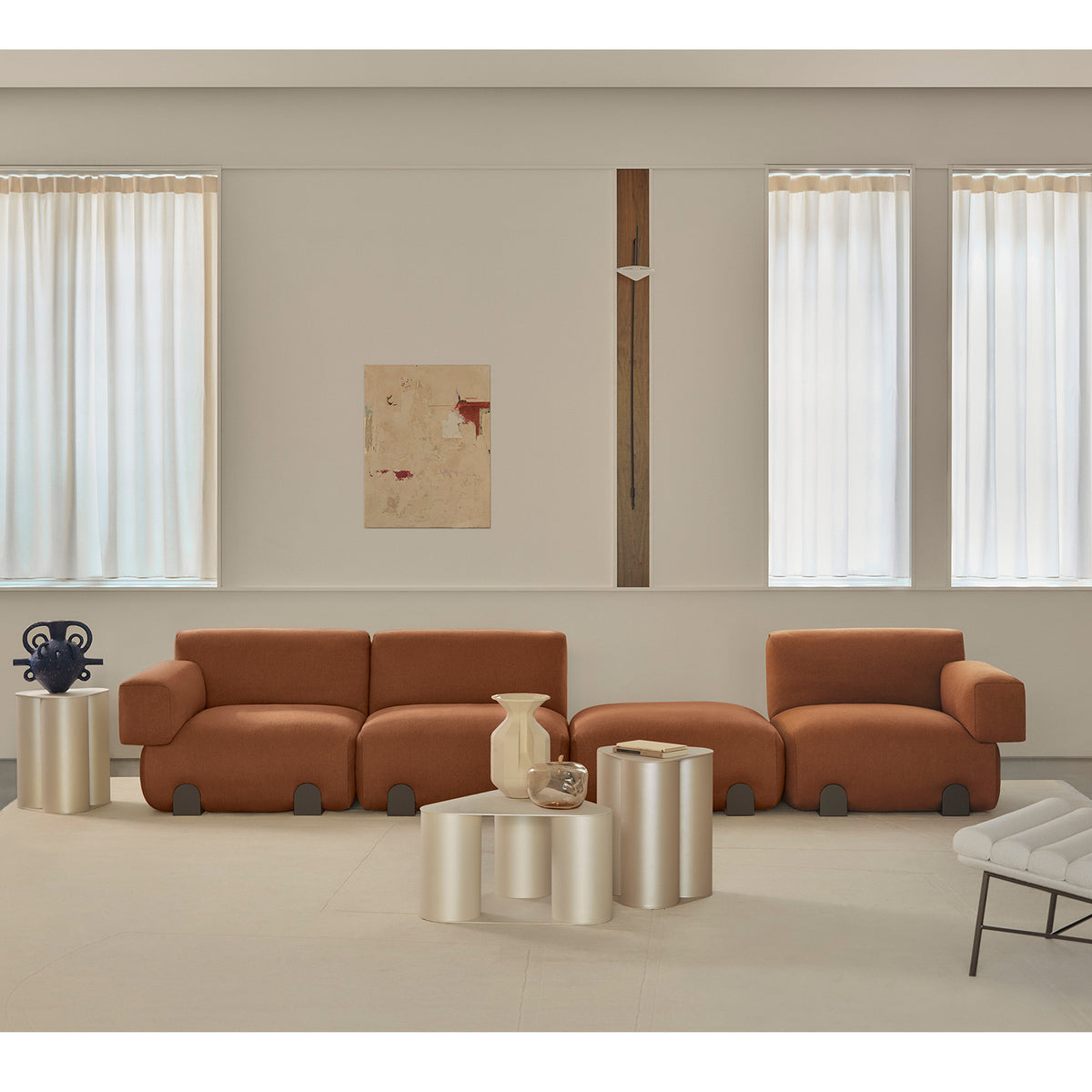 Simposio Sectional Sofa, Smile Fabric