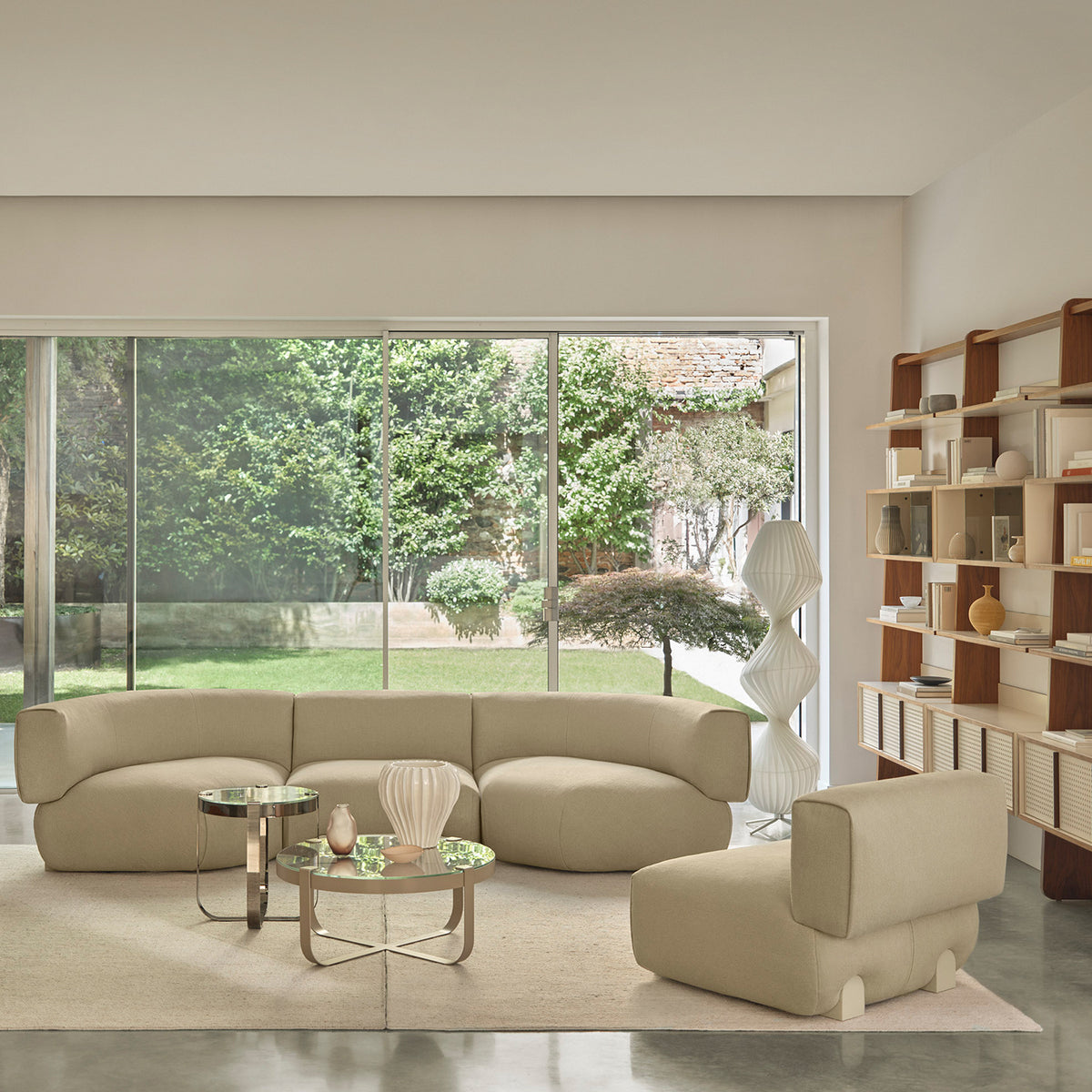Simposio Sectional Sofa, Smile Fabric