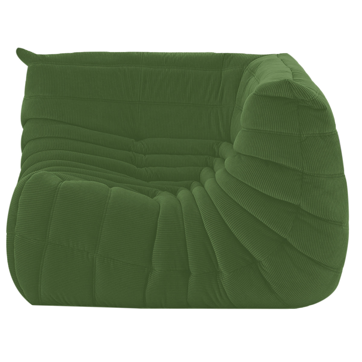 Togo Corner Seat, Phlox Fabric