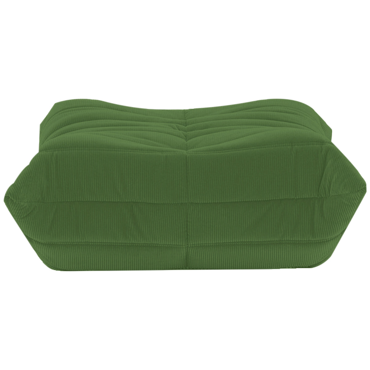 Togo Footstool, Phlox Fabric