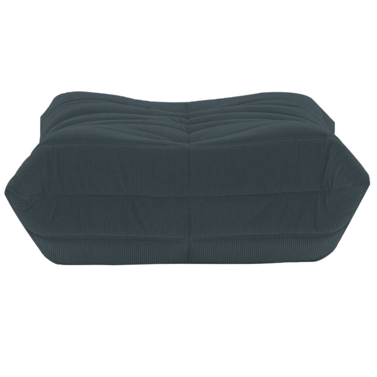 Togo Footstool, Phlox Fabric