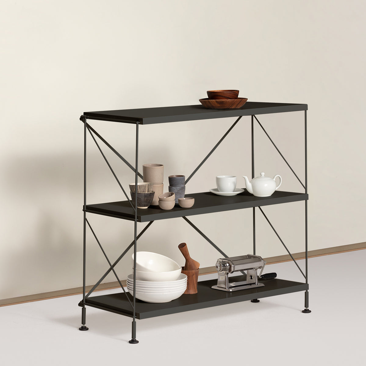 Tria Pack Freestanding Shelving Unit 85cm