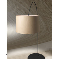 Twiggy Wood Floor Light, Greige