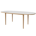 Oiled Oak White Laminate Top