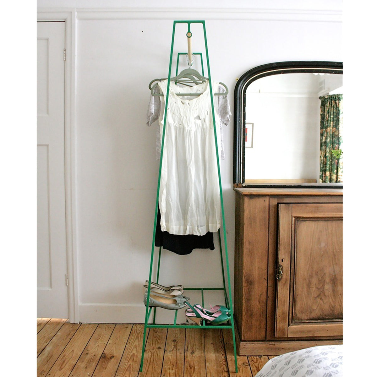 A' Clothes Rail - Pine Pole - AndNew