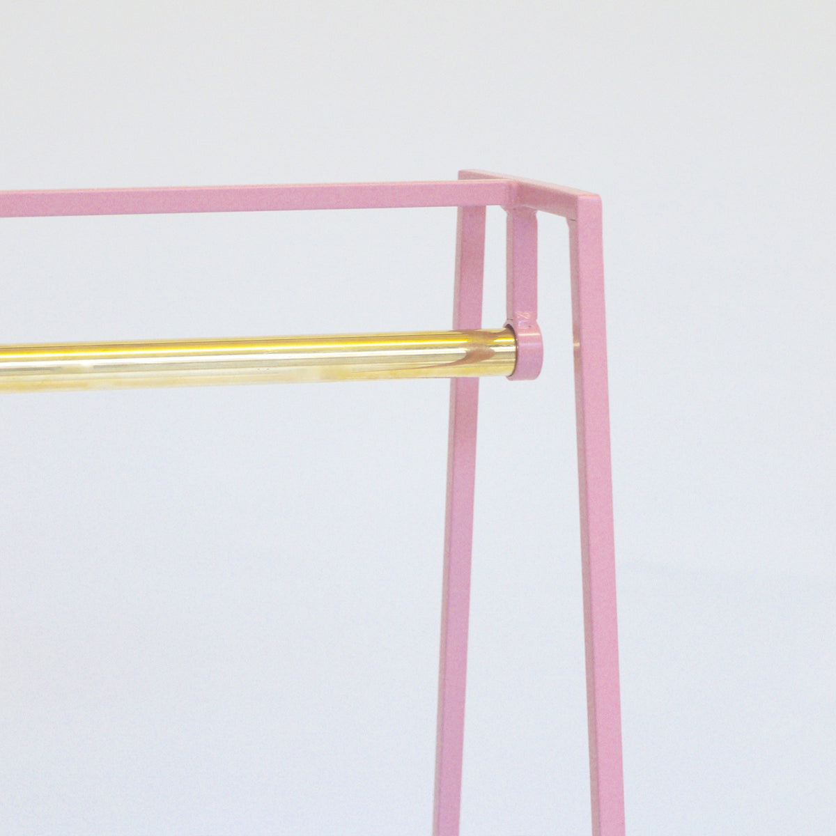 A' Clothes Rail - Brass Pole - AndNew