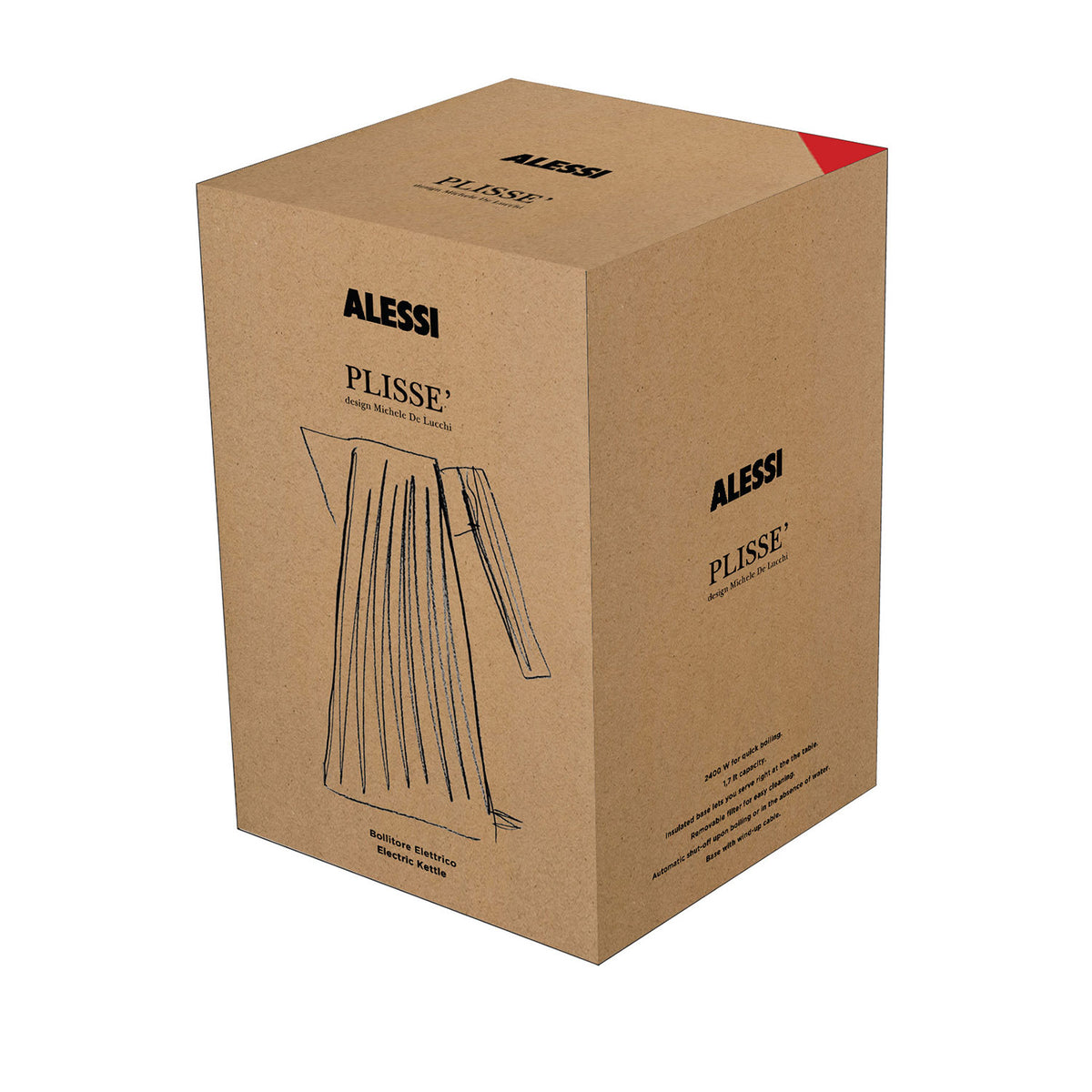 Alessi Plissé Kettle - Alessi