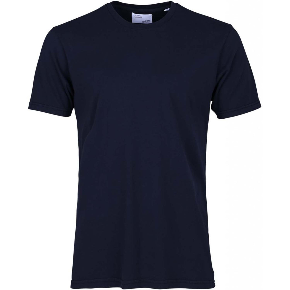 Unisex Classic Organic T-Shirt, Navy Blue - Colorful Standard