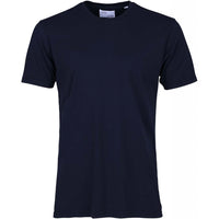Unisex Classic Organic T-Shirt, Navy Blue - Colorful Standard