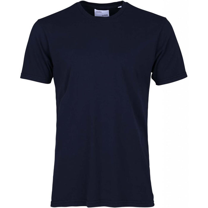 Unisex Classic Organic T-Shirt, Navy Blue - Colorful Standard