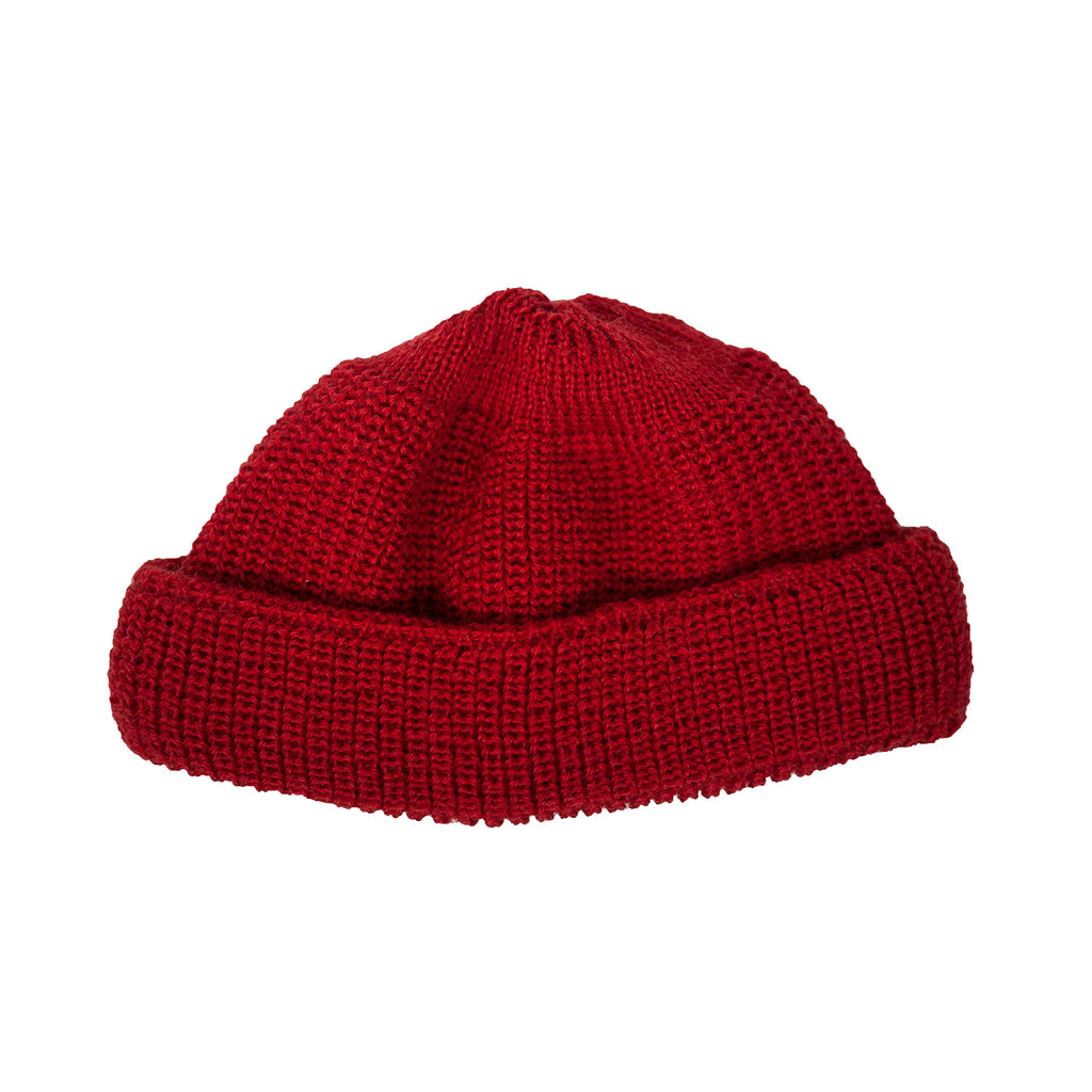 Wool Deck Hat, Red
