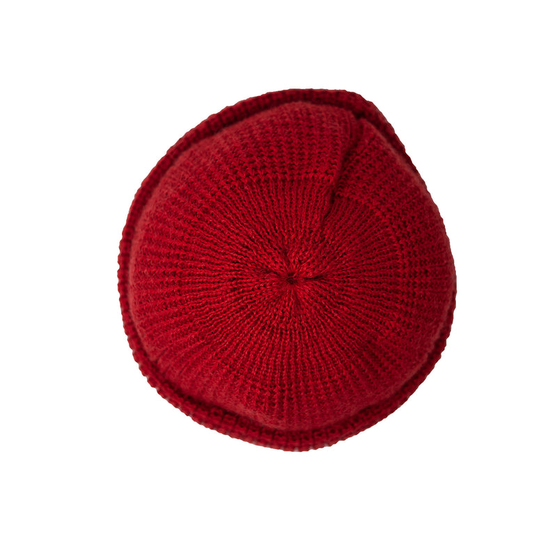 Wool Deck Hat, Red
