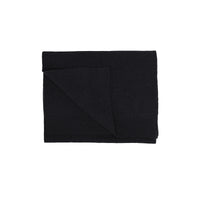 Merino Wool Scarf, Deep Black - Colorful Standard