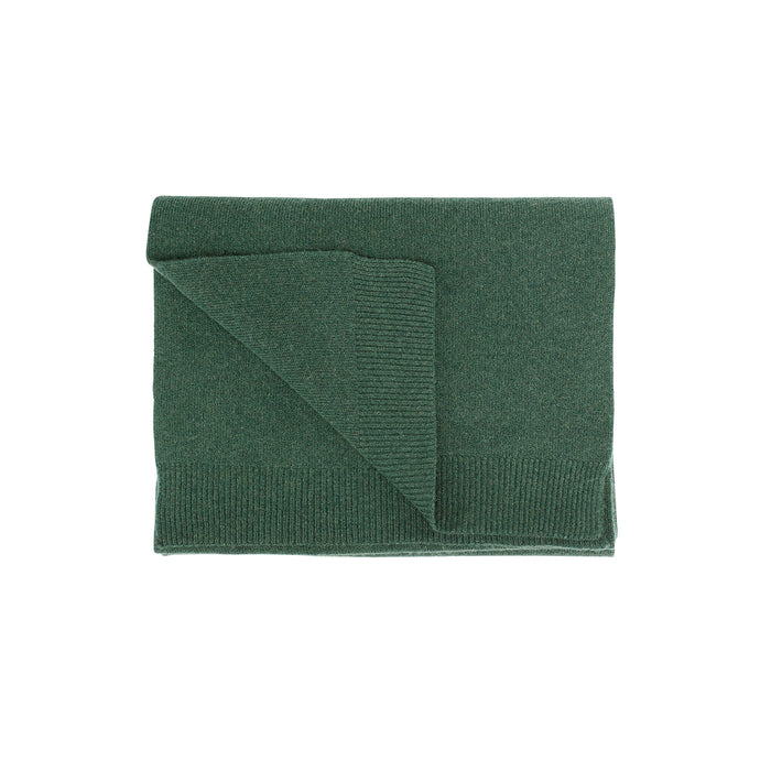 Merino Wool Scarf, Emerald Green - Colorful Standard