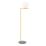 Brushed Brass | Grey Lava Stone