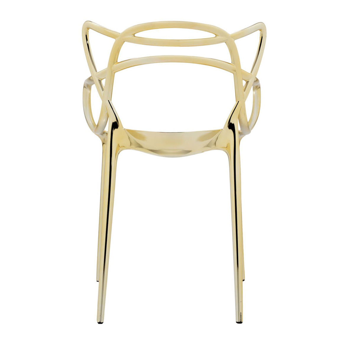 Masters Chair, Metallic Finish - Kartell