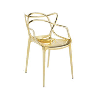Masters Chair, Metallic Finish - Kartell