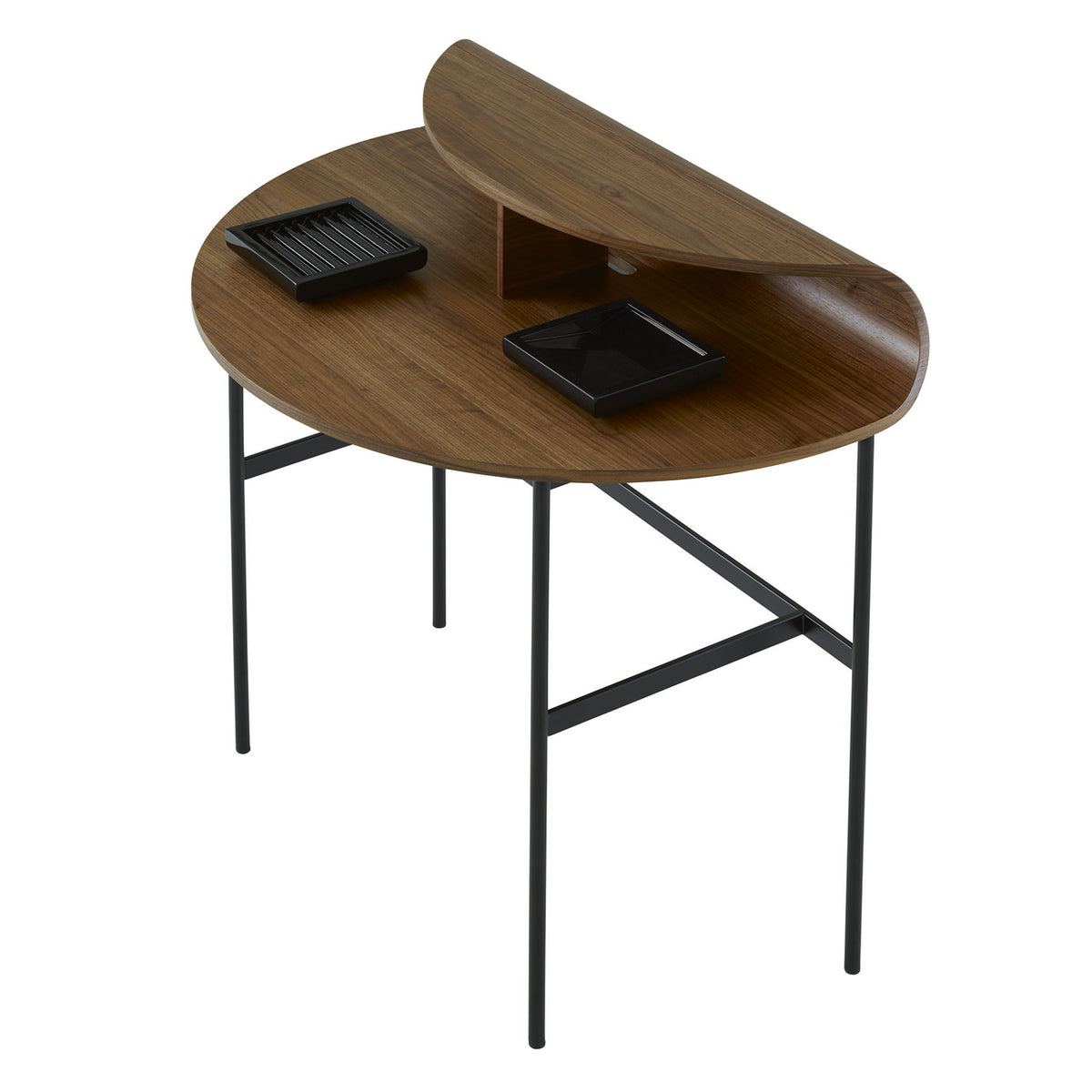 Roll Desk, Walnut - Ligne Roset