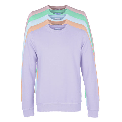 Classic Organic Unisex Sweatshirt, Pearly Purple