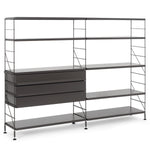 Black Frame | Black Shelves