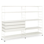 White Frame | White Shelves