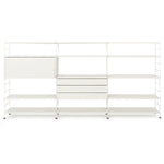 White Frame | White Shelves