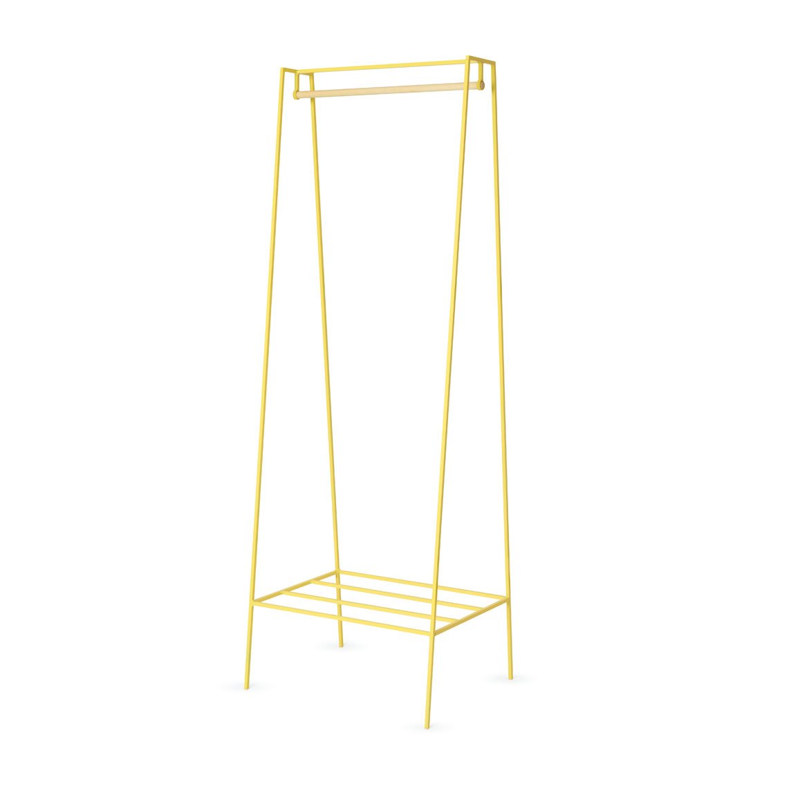 A' Clothes Rail - Pine Pole - AndNew